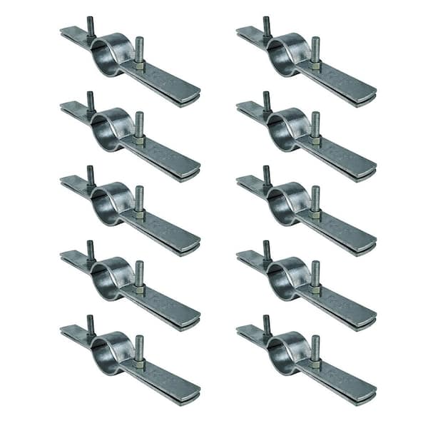 PLUMBFLEX 1 in. Riser Clamp in Galvanized Steel (10-Pack)