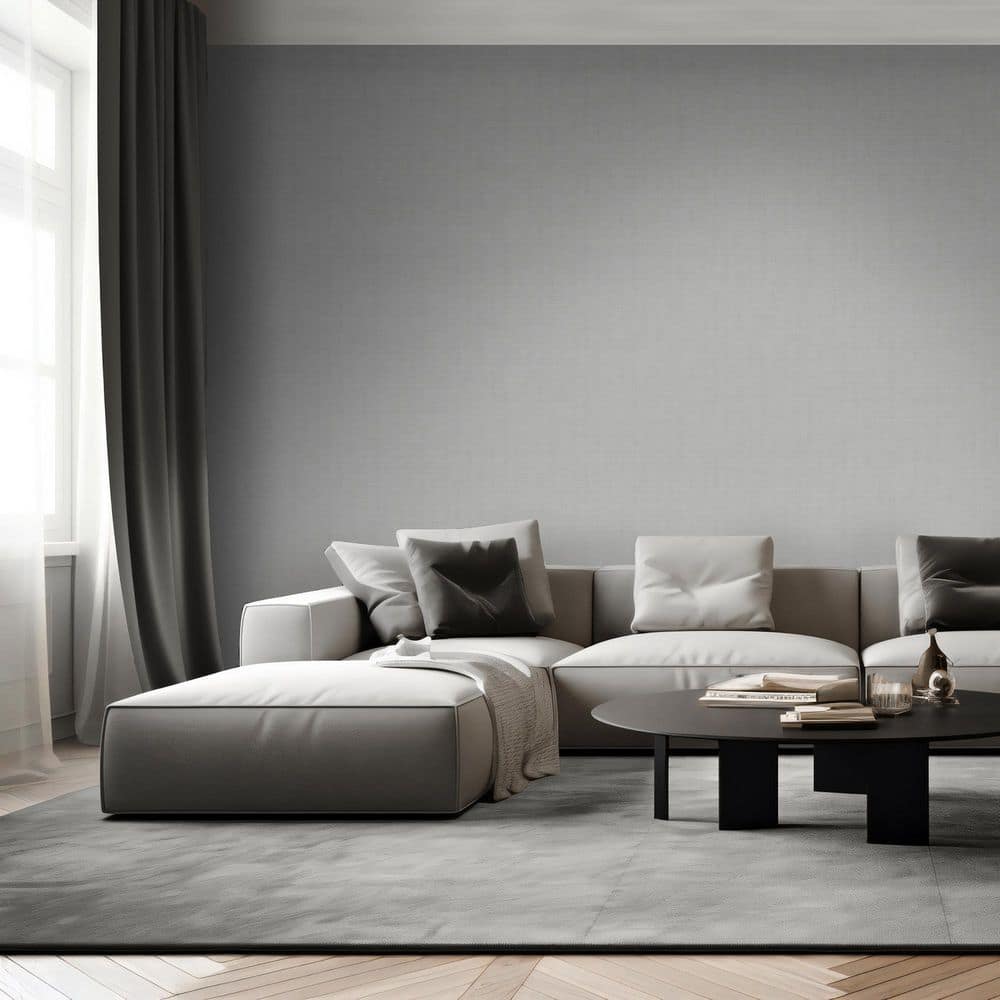Lustre Linen Light Gray Wallpaper price history on PriceWatchPro