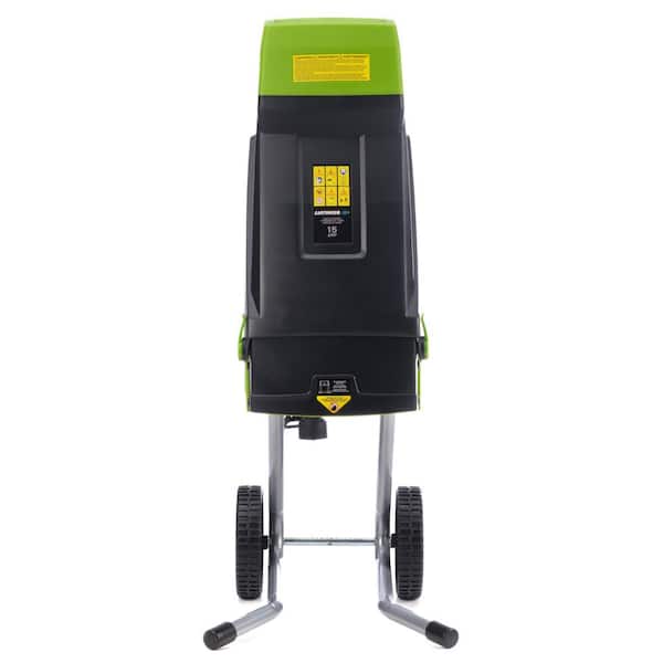 Earthwise GS015 GS015 1.75-in. 15-Amp Electric Corded Chipper/Shredder with Collection Bag - 3