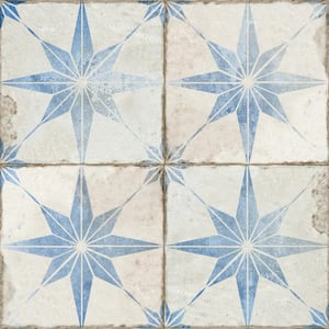 Blue and White R5 12 in. x 12 in. Vinyl Peel and Stick Tile (24-Tiles, 24 sq. ft./Pack)