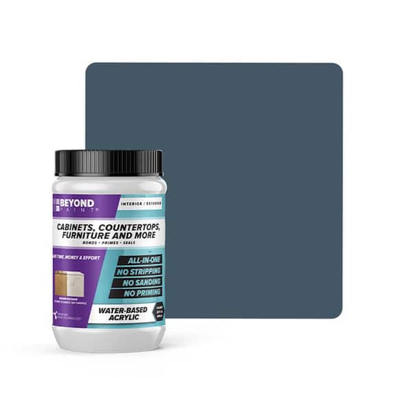 1 qt. Deep Blue Cabinets, Countertops, Furniture and More Multi-Surface All-in-One Interior/Exterior Refinishing Paint
