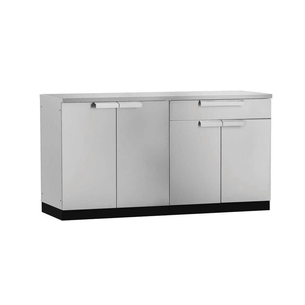 Stainless Steel Outdoor Kitchen Modular Cabinet Set