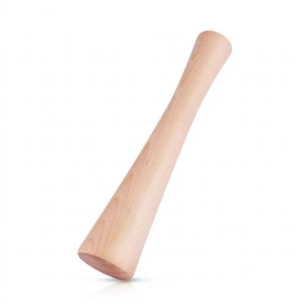 Natural Wood Finish Vegetable Fermentation Sauerkraut Pounder Heavy Duty Food Grade Beech for Mason Jars