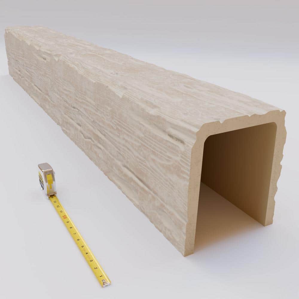 Vanilla Chai Faux Wood Ceiling Beam, 96" Length