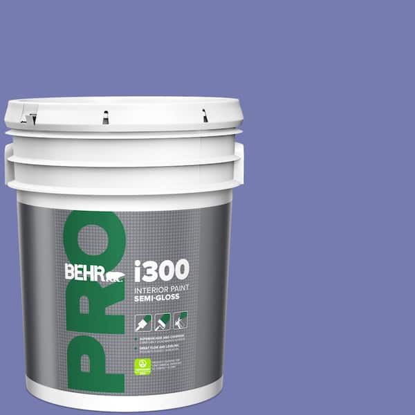 BEHR PRO 5 gal. #620B-6 Magic Moment Semi-Gloss Interior Paint