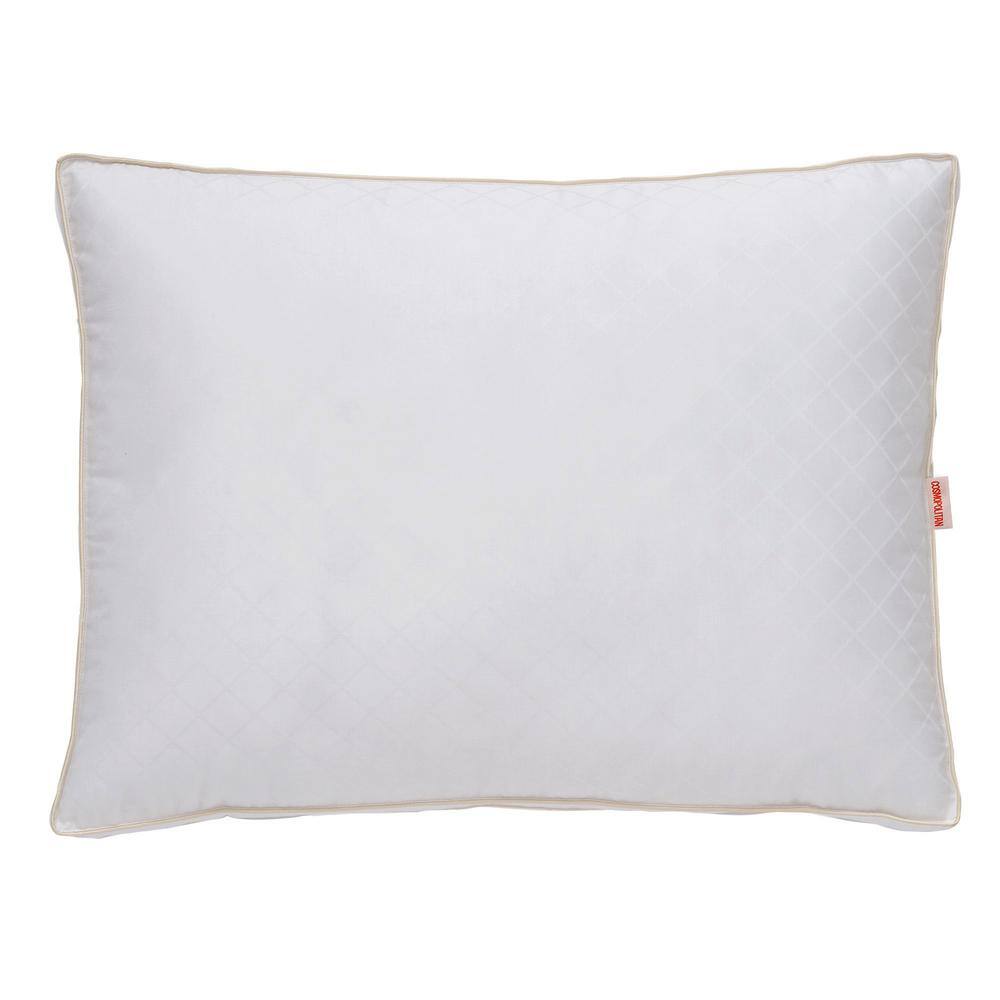 Diamond Luxe White Hypoallergenic Gusset Pillow, Standard Size