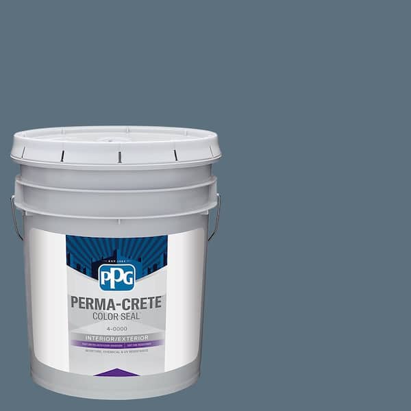 Color Seal 5 gal. PPG10-10 Hatteras Gray Satin Interior/Exterior Concrete Stain