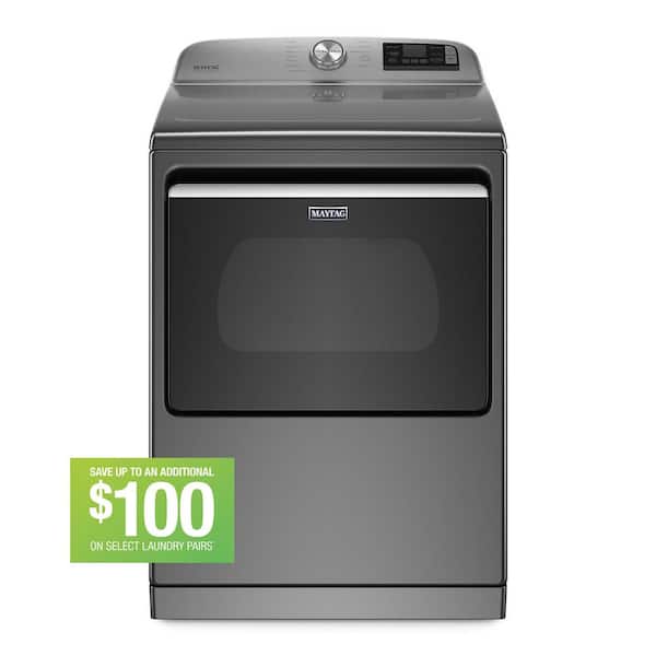 Maytag 7.4 cu. ft. 240Volt Smart Capable Metallic Slate Electric
