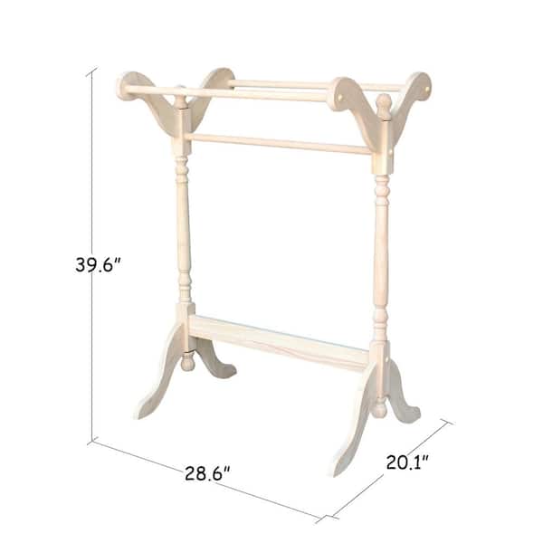 International Concepts Unfinished Quilt Rack 52390 - The Home Depot