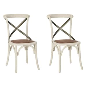 Eleanor Ivory X Back Side Chair (Set of 2)