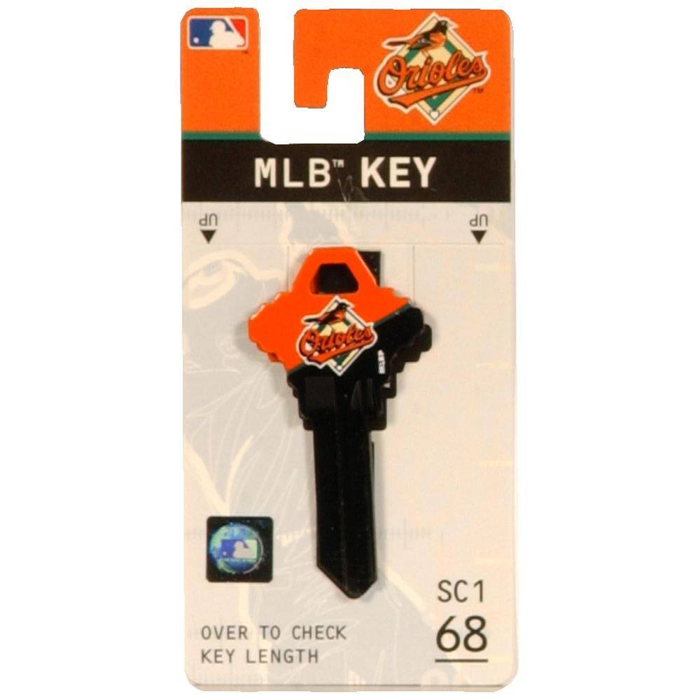 Hillman 68 MLB Baltimore Orioles Key Blank 89653 The Home Depot