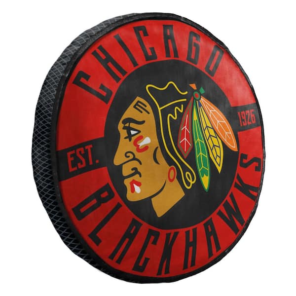 THE NORTHWEST GROUP NHL Blackhawks  Multi-Colored Cloud Pillow