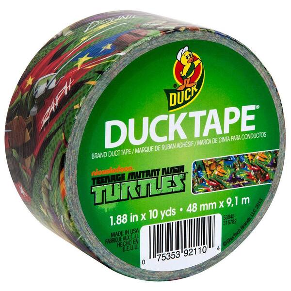 Duck 1.88 in. x 10 yds. Ninja Turtles Duct Tape (6-Pack)