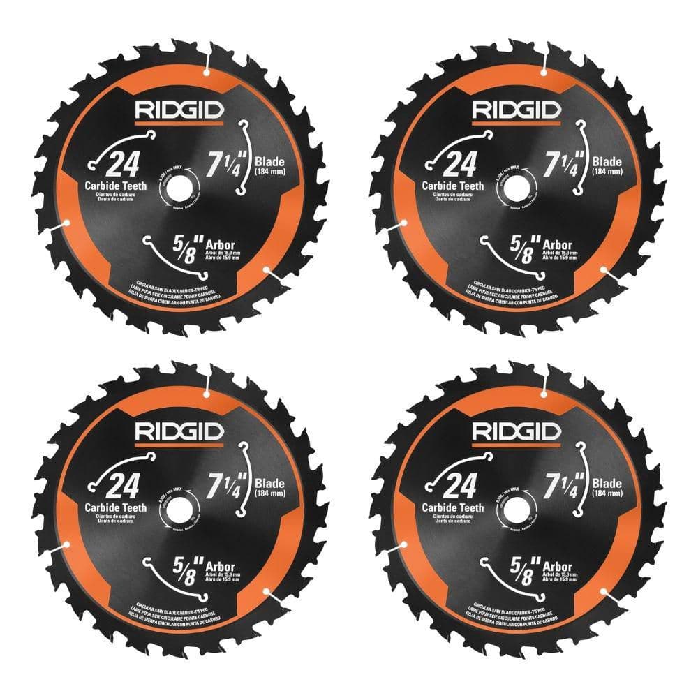 7-1/4 in. Circular Saw Blades (4-Piece) price history on PriceWatchPro
