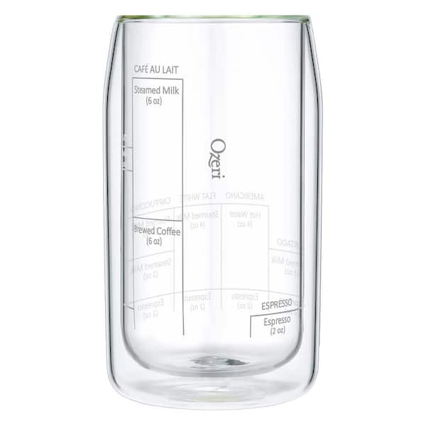 Ozeri Serafino Double Wall 16 oz. Iced Tea and Coffee Insulated Drinking  Glasses (Set of 6) DW16S-6 - The Home Depot