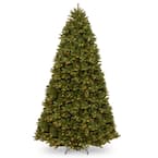 Nearly Natural 9 ft. Pre-lit Flocked Grand Northern Rocky Fir ...
