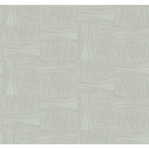 Sage Wicker Dot Metallic Non-Pasted Non-Woven Paper Wallpaper