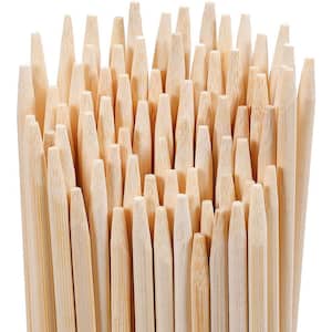 36 in. L 5 mm Fire Pit Kit Thick, 120 Count Marshmallow Roasting Bamboo Skewers for Outdoor Fire Pit Hot Dog Sausages