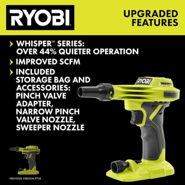 RYOBI ONE+ 18V Cordless High Volume Inflator (Tool Only) PCL016B