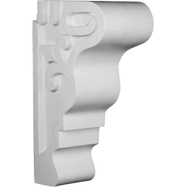 Ekena Millwork 7-3/8 in. x 23-5/8 in. x 15 in. Polyurethane Tyrone Corbel