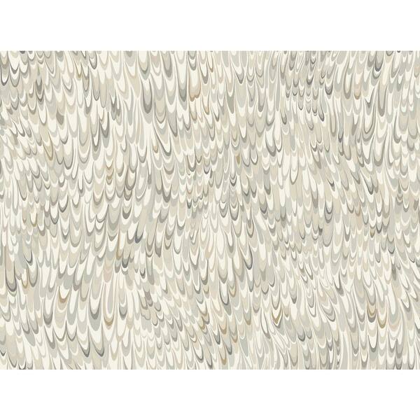 Aslan Neutral White Wallpaper