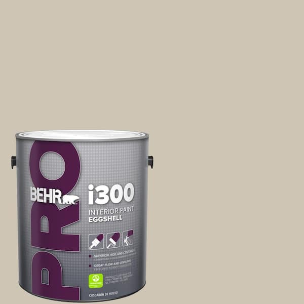 BEHR PRO 1 gal. #ECC-14-1 Scenic Path Eggshell Interior Paint