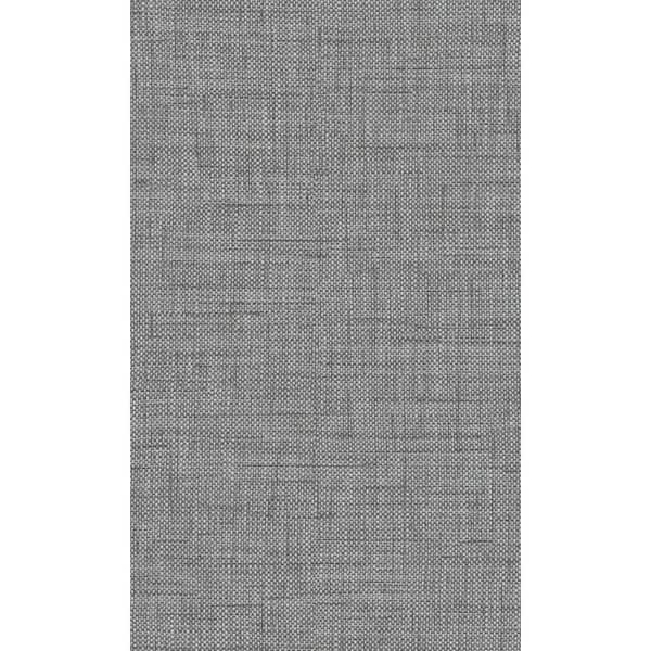 Walls Republic Graphite Plain Denim Like Textured Printed Non-Woven Paper Non-Pasted Textured Wallpaper 60.75 sq. ft.