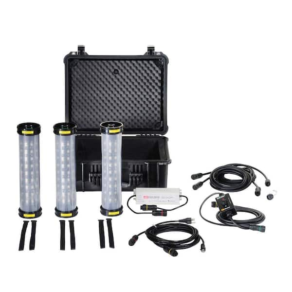 Pelican Shelter Lighting System Portable Three Light Fixtures -DISCONTINUED