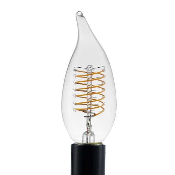 EcoSmart 60-Watt Equivalent BA11 Dimmable E12 Candelabra