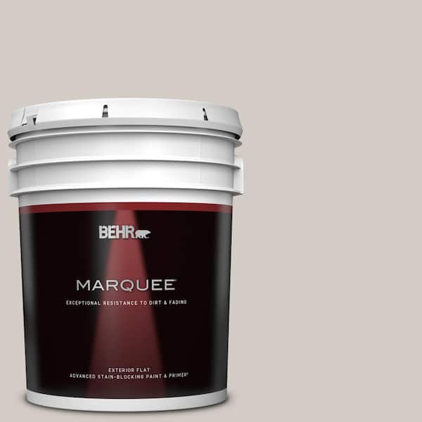 BEHR MARQUEE 5 gal. #PPU18-09 Burnished Clay Flat Exterior Paint & Primer
