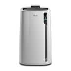 12,500 BTU 3-Speed 550 sq. ft. Portable Air Conditioner with Wi-Fi, Heat and Eco Real Feel