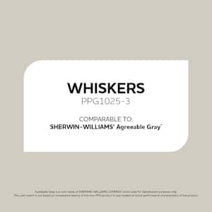Whiskers PPG1025-3 Paint - Comparable to SHERWIN WILLIAMS' Agreeable Gray