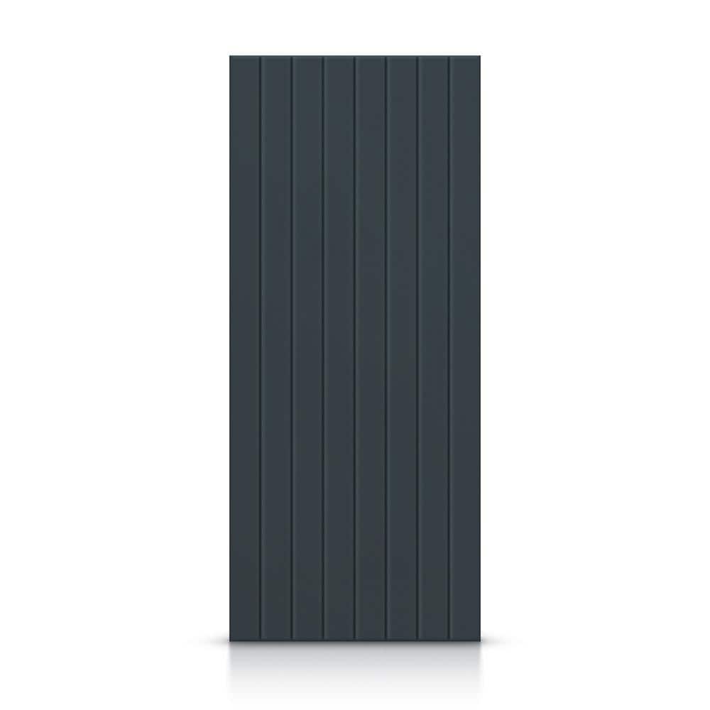 42 in. x 96 in. Hollow Core Charcoal Gray Stained Composite MDF Interior Door Slab price history on PriceWatchPro