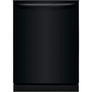 24 in. Black Top Control Built-In Tall Tub Dishwasher, ENERGY STAR, 54 dBA