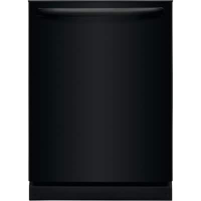24 in. Black Top Control Built-In Tall Tub Dishwasher, ENERGY STAR, 54 dBA