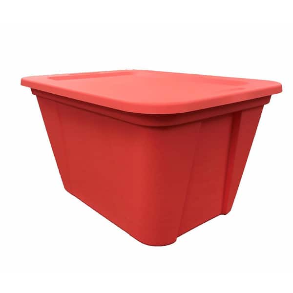 HDX 20 Gal. Tote Coral