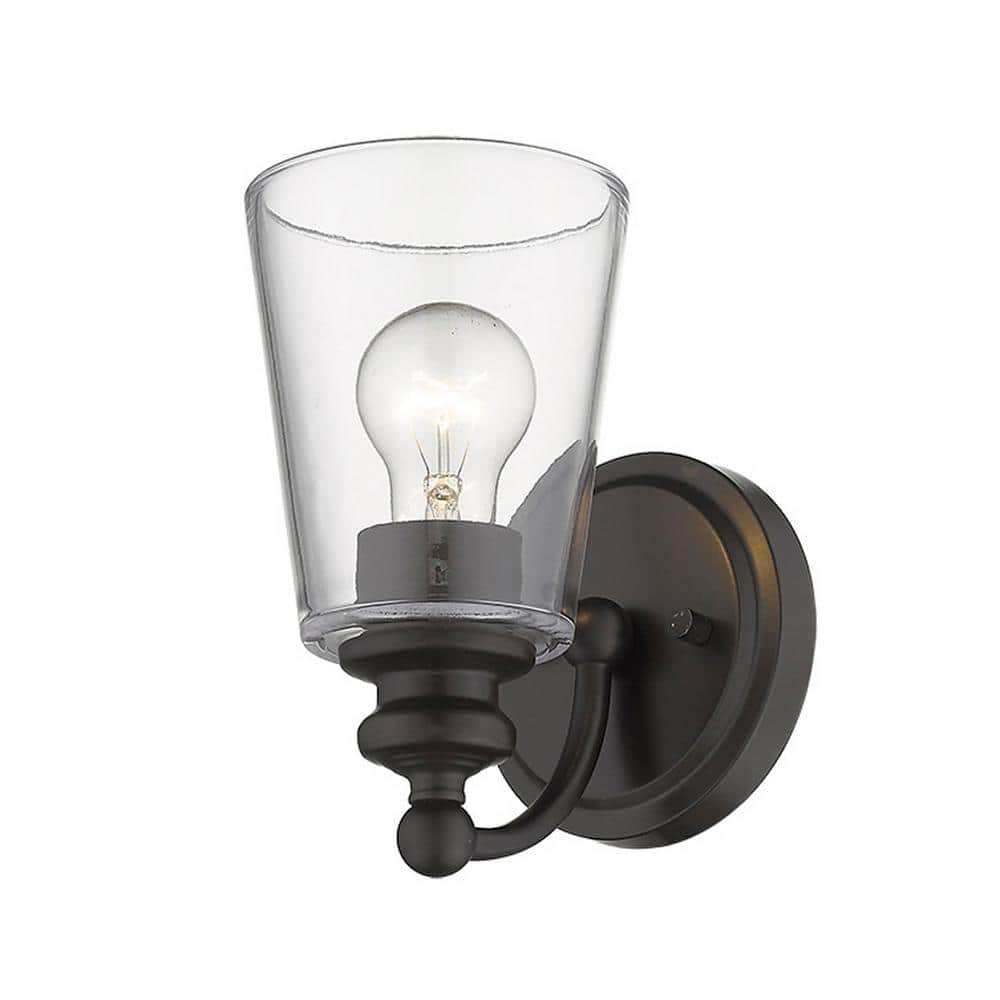 Ceil 1-Light Oil-Rubbed Bronze Sconce price history on PriceWatchPro