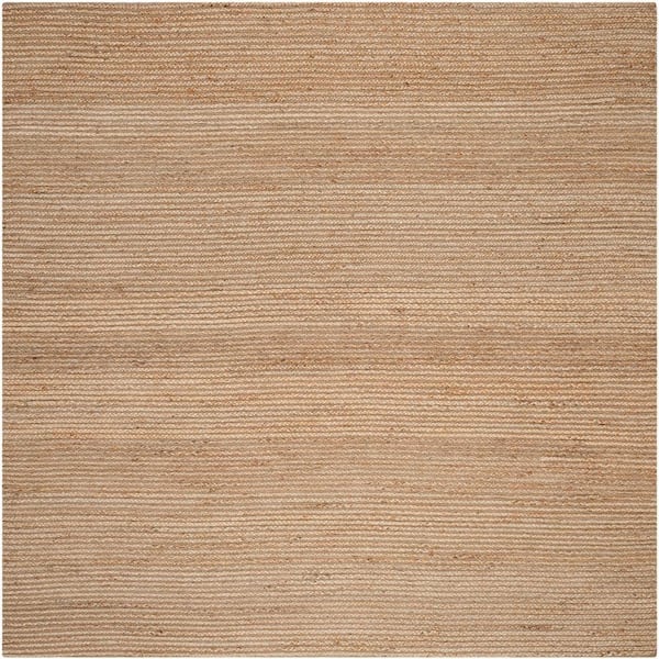 SAFAVIEH Cape Cod Natural 8 ft. x 8 ft. Square Solid Area Rug