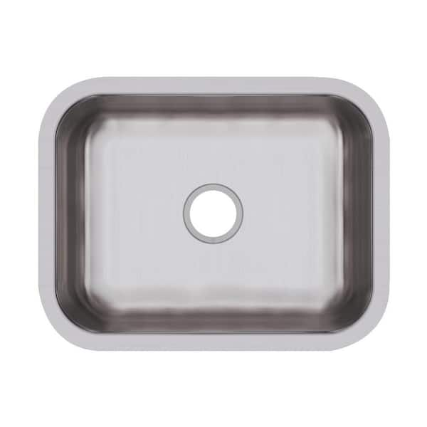 Elkay Dayton Undermount Stainless Steel 24 in. Single Bowl Kitchen Sink