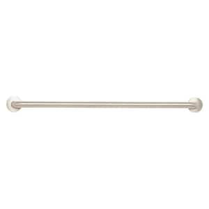 42 in. CuVerro Copper Alloy Antimicrobial, Bathroom Shower Grab Bar, ADA Compliant, Satin Stainless-Steel Finish