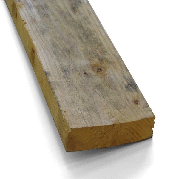 Unbranded 1-1/4 in. x 6 in. x 16 ft. Pressure-Treated Corral Board