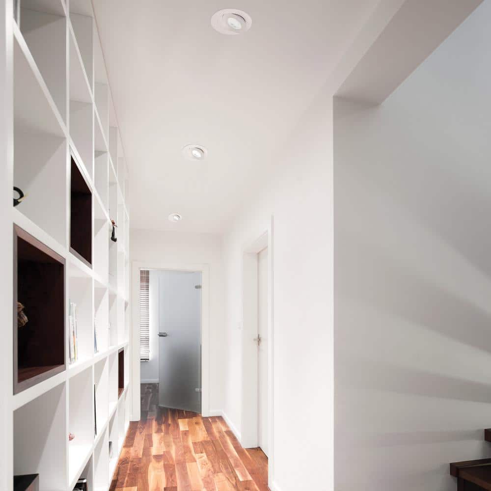 Ion 2'' White Glass LED Downlight Kit - Energy Efficient & Dimmable
