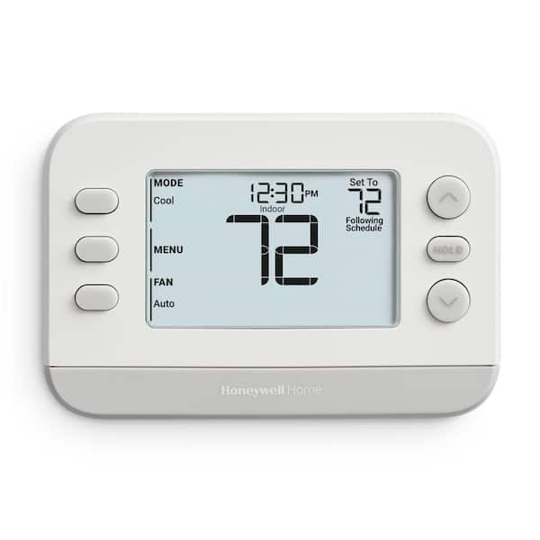 Honeywell Home X2P Programmable Thermostat, Conventional/Heat Pump, Flexible Schedule