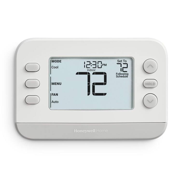 Honeywell Home X2P Programmable Thermostat, Conventional/Heat Pump, Flexible Schedule