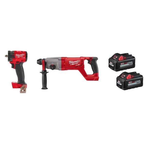 Milwaukee Tool M18 FUEL 18V Li-Ion Brushless Mid Torque 3/8 -inch Impact  Wrench with Frict
