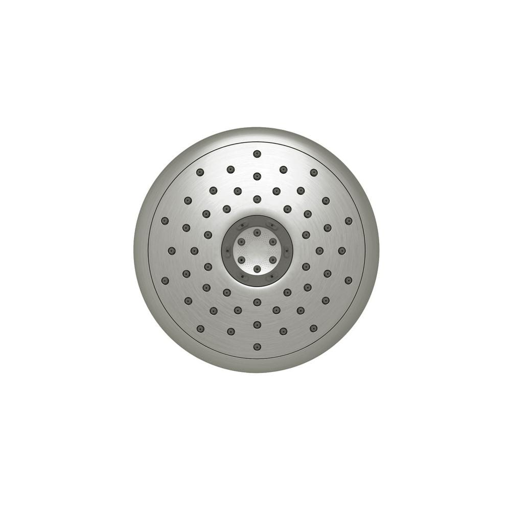 Brushed Nickel 7-Inch Multi-Function Wall Mounted Shower Head