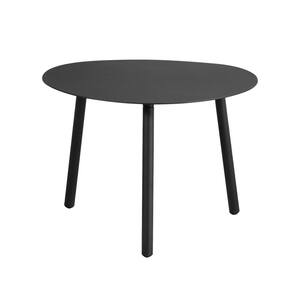 Black Aluminum Side Table for Outdoor Indoor Coffee Table