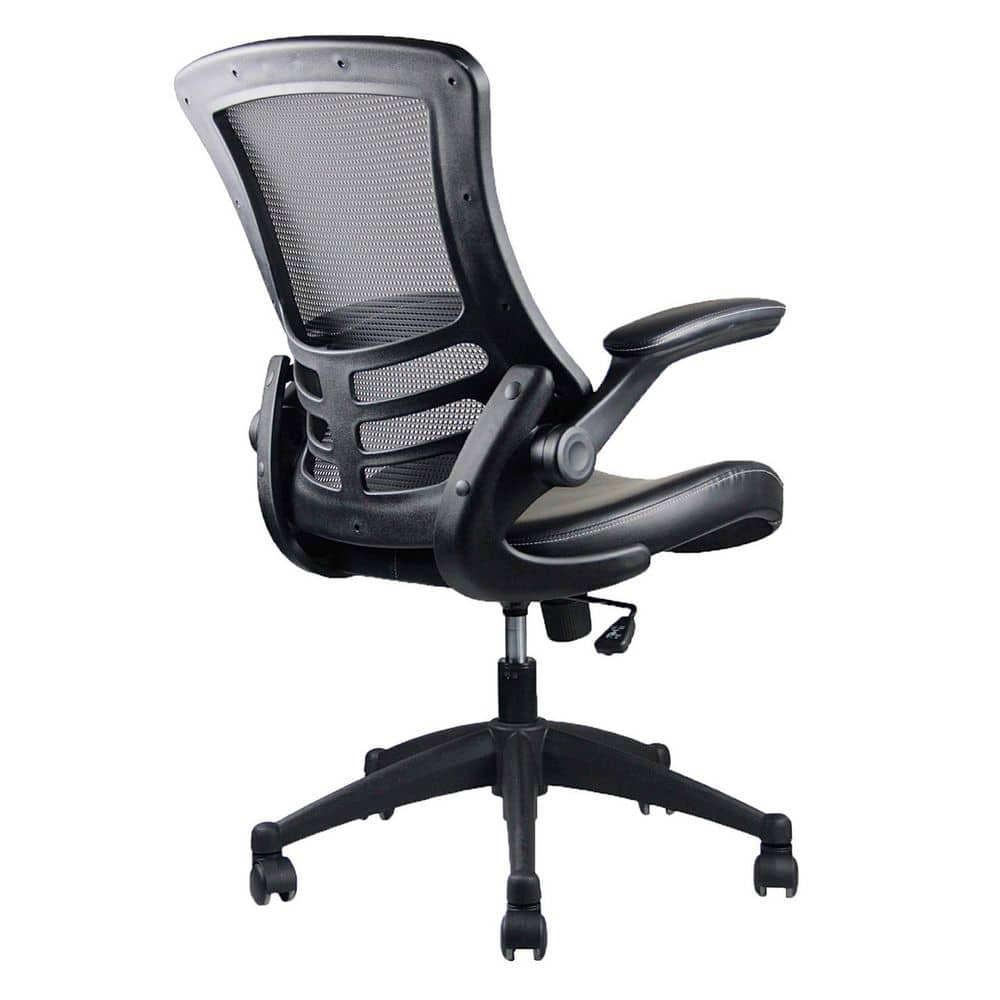 Techni Mobili Mid-Back Mesh Office Chair with Adjustable Arms - Thumbnail 5