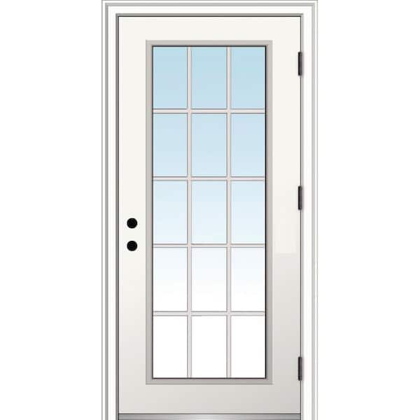 MMI Door 30 in. x 80 in. Classic LeftHand Outswing 15