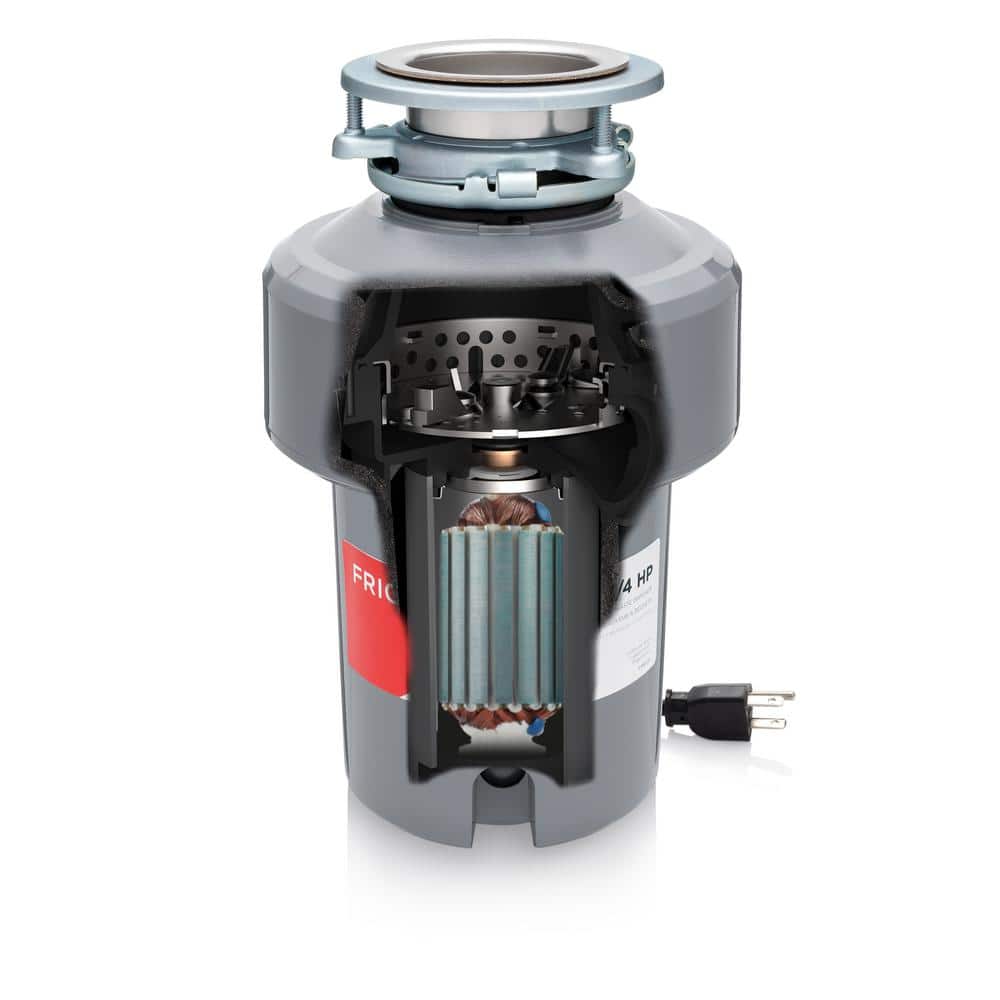 Frigidaire 3/4 HP Gray Corded Continuous Feed Garbage Disposal